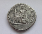 Hadrian Ad 117-138  Rome Denarius Ar 