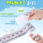 Tatuo 1 Pc Height Growth Chart For Wall Ruler Tape 1 Count  pack Of 1   White