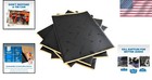 Heat-resistant Rubber Sound Deadening Mat - 5 Sq Ft  12x10 Tiles  For Cars   Rvs