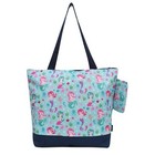 Ngil Mermaid   Shell Print Tote Bag And Coin Purse Nwt