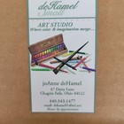 De Hamel George W Bush Chagrin Falls Popcorn Shop Hanging Framed Art 12  Signed