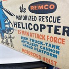 Vtg Remco Whirlybird Motorized Rescue Helicopter Style 712 Original Box As-is