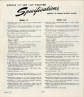 1941 John Deere Brochure  models L   La Tractors  Vg Lots Of Photo Graphics