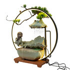 Indoor Relaxation Desktop Water Fountain With Pump   Atomizer Tabletop Ornament