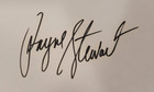 Rare Payne Stewart Signed 4x6 Inch Index Card-pga Golf Great-psa Slabbed
