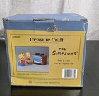 Treasure Craft The Simpsons Salt   Pepper Set Shaker Bart   Lisa With Box