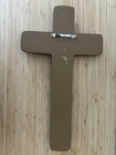 Large Vintage Inspired Wall Cross Resin Traditional Ornate Decor Heavy 15  Cross