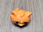 Littlest Pet Shop Lps  1834 Tiger Kitten Cat Orange Yellow Sitting Hasbro 2006