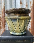 Vintage Mccoy Pottery Sunburst Jardini  re Planter Pot   1920-1930s