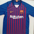 Lionel Messi Signed Autographed Barcelona Fc 2018 19 Home Soccer Jersey With Coa
