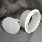 Vtg Tupperware 4  Hamburger Patty White Press And Ring Only 883   884