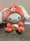 Hello Kitty Cheer Bear cinnamoroll Love Bear 2023 Hello Kitty X Care Bear Nwt