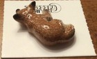 Small Laying Fox Figure Little Critterz