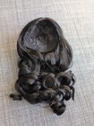 Truly Me 108 Wig B Black Curly Hair American Girl Doll Ooak Custom Replacement