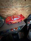 Rare Disney Pixar Cars Lightning Mcqueen Cd Player Model Cr - 430 - Used works