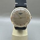Vintage Longines Mechanical 10k Gold Filled 1200 Cream Dial Watch New Band