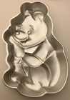 Vintage Disney Winnie The Pooh Wilton Cake Tin Gold Metal 14  Chicago