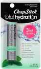1 Pack Chapstick Total Hydration Cooling Peppermint  12 Oz Lip Balm Fresh Sealed