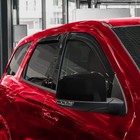 In-channel Extra Durable Rain Guards  dodge Durango 2011-2025 window Deflectors