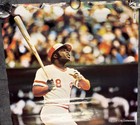 Vintage Original 1976 Baseball Hof Joe Morgan Large Poster Cincinnati Reds Mlb