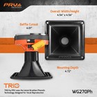 2x Prv Audio Series 1  150w Rms  300w Peak Power Handling  8 Ohm Horn Tweeter