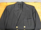 Vintage 1950s Us Navy Officers Uniform Jacket Bullion Sleeve Patches Usn Sz 41