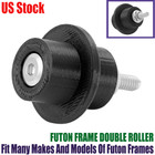 1x Futon Frame Double Roller -  sold Each  Slider - Glider Dowel Hardware Part