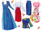 Original Vintage Uncut Hedy Lamarr   Ginger Rogers Paper Dolls By Marilyn Henry