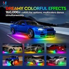 Bright 1450lm Rgb ic Underglow Lights 4pcs Kit W app For Car Suv Truck Exterior