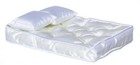 Miniature Dollhouse 1 12 Scale - White Double Mattress W pillows - Cla99501