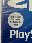 Sony Playstation Set  Cozy Plush Throw Blanket With Collectable Box