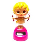 New Solar - Powered Valentine s Dancing blinking Cupid