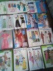 Large Vintage Lot 70 Pc Mccall s-simplicity- Butterick Sewing Mixed Woman  Kid s