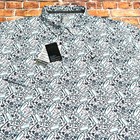 Callaway Mens Xl Opti-dri Allover Print Drinks cocktails Golf Polo Multicolor