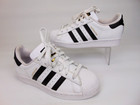 New  Adidas Superstar J Big Kids Casual Sneakers Mismatch Size 3 5 - 4 0 J White