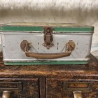 1955 Holtemp Davy Crockett Metal Lunch Box American Thermos Vintage