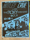 Motley Crue 2024 Sold Out Concert Poster Lot Live At The Roxy And Troubadour 