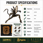 52toys Figlite Xenomorph Alien Action Figure 1 12 Articulated Collectible