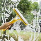 1pcs Multi-function Window Cleaning Squeegee With Spray Bottle   Microfiber Pad
