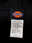 Dickies Unisex Black Chef Shirt  Poly cotton Double-breasted Large