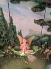 Leaf Swing With Fairy Hook Included Mg 379 Miniature Fairy Garden