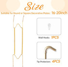Plate Hangers For The Wall  Suitable For 16-20 Inch Decorative Plate  Stainless
