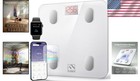 Precision Digital Bathroom Scale - Monitors Bmi  Body Fat   Muscle Mass  400lbs