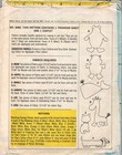 Vintage 1960s Mccalls 9492 Stuffed Toys 4 To 12 In Tall Transfer Sewing Pattern