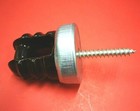 4 5  Porcelain Insulator Brown Ceramic Electrical Wire Vintage Screw New B744104