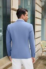 Mens Casual Blazer Slim Fit Suit Jacket Lightweight One Button Sport Coats