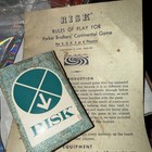 Vtg 1963 Risk Replacement Pieces  Cards  Cubes   Dice 