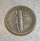 1945 S Silver Mercury Dime  Album Filler    free Shipping   