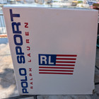 Vtg 1993 Polo Sport Ralph Lauren Spellout Flag Gift Basketball Nos Rare Rl