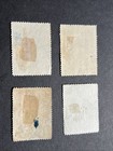 1921 Republic Of China Post Anniversary Sc  243-246 Complete Set